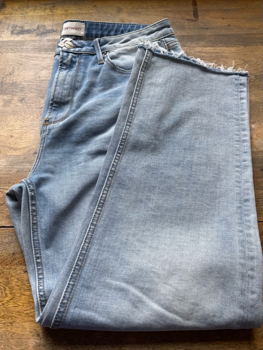 DRIFTWOOD Women’s  Straight Light Blue Jeans
